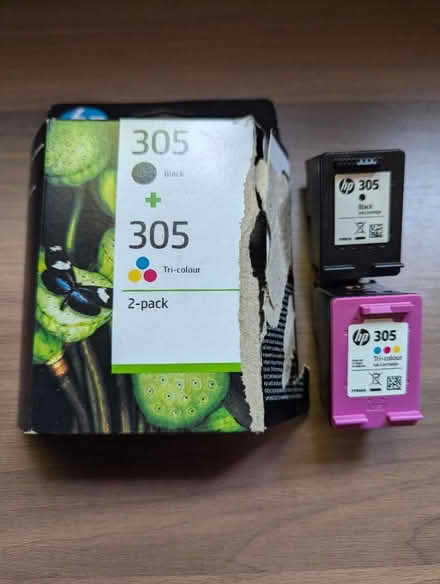 Photo of free Brand New HP 305 Printer Cartridges (Telford) #1