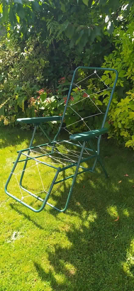 Photo of free Garden recliner / lounger / chair (frame only) (Dereham NR19) #1