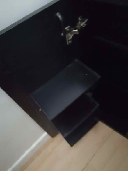 Photo of free Black storage cabinet (Melbourne CM1) #2