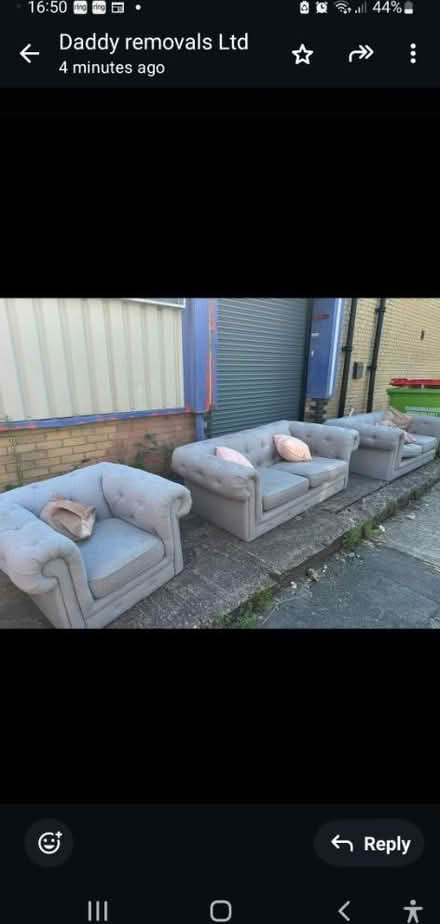 Photo of free Lovely 3 piece sofa set (Stretford M32) #3