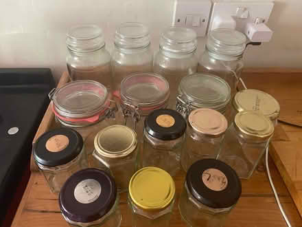 Photo of free Glass jars (Brassington DE4) #1