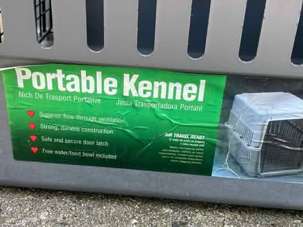 Photo of free Medium dog kennel (southwest Schaumburg IL) #3