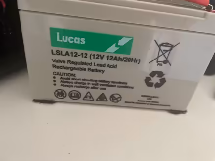 Photo of 2x 12v mobility scooter batteries (Chelmsford CM1) #1