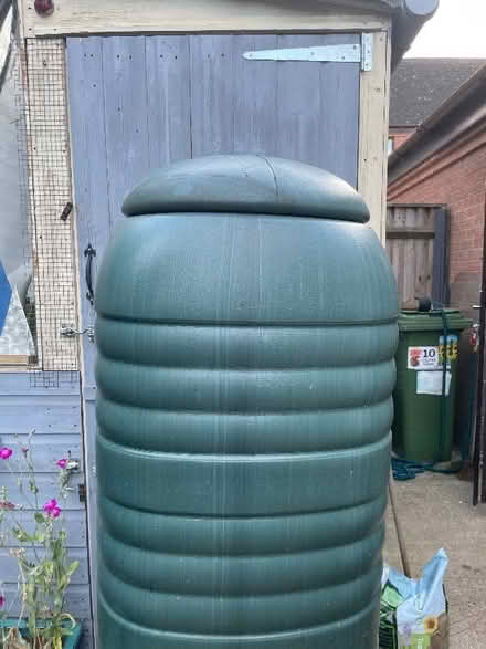 Photo of free Large water butt on stand. (Loughton MK5) #3
