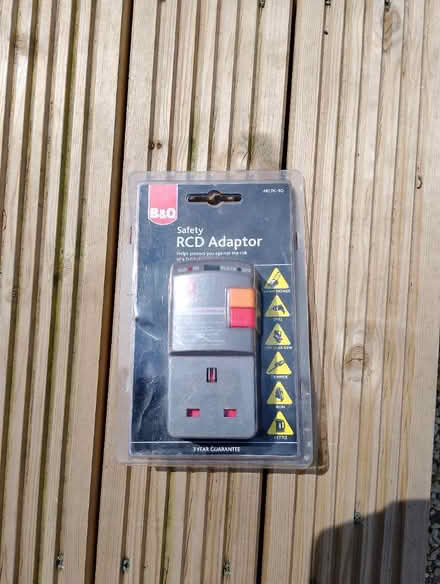 Photo of free RCD adapter, never used (Barry) #1