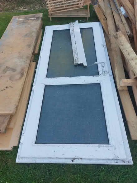 Photo of free UVPC White Exterior Door (Murrow) #1