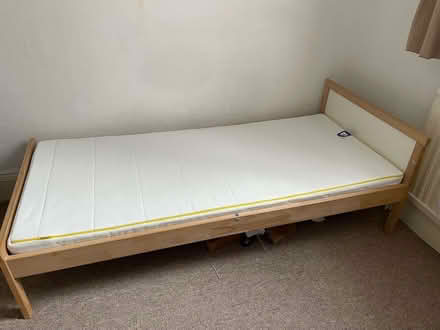 Photo of free Kids' single bed 70x160cm IKEA, with a mattress (St Margarets TW1) #1