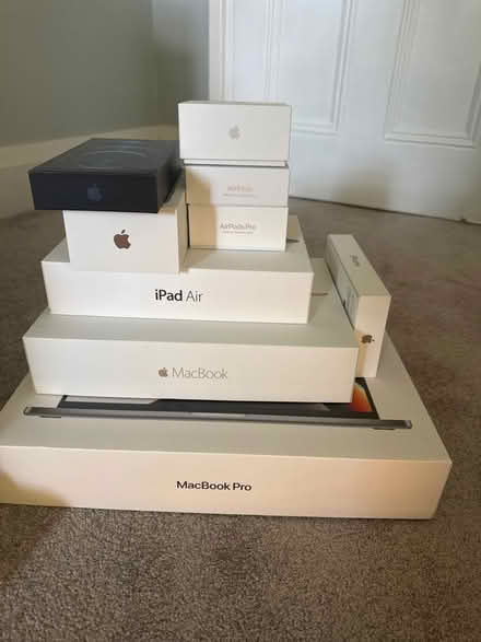 Photo of free Apple devices empty boxes (Sheffield) #1
