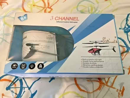Photo of free Red5 3 Channel Infrared Remote Control Blue Helicopter Boxed (Loddon NR14) #1