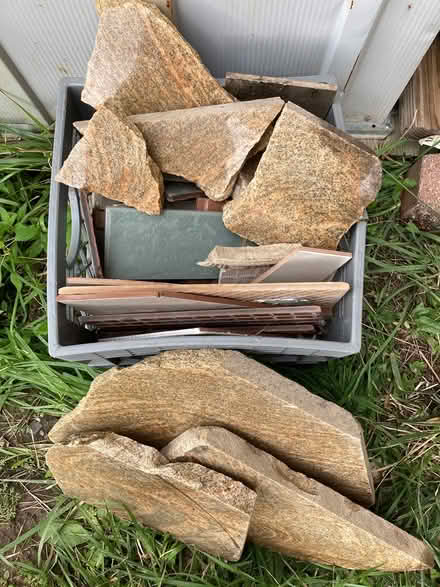 Photo of free Tile&Marble pieces (Nashway Dr & W Maple Rd) #1