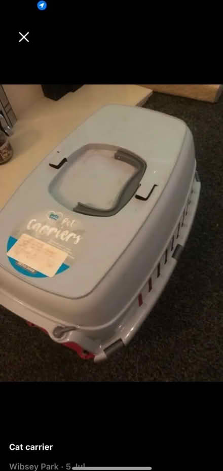 Photo of free Cat carrier (WIbsey) #1