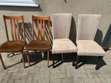 Photo of free 4 dining chairs (Werrington) #1