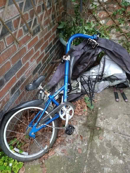 Photo of free Child's tag along bike in need of servicing (Wavertree L18) #1