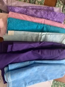 Photo of free cotton fabric (North Brunswick-off Rte 1) #1