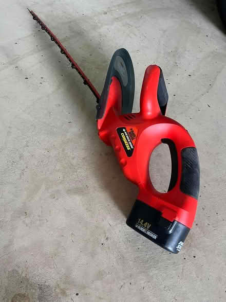 Photo of free Back & Decker Hedge Hog cordless (Pittstown) #1