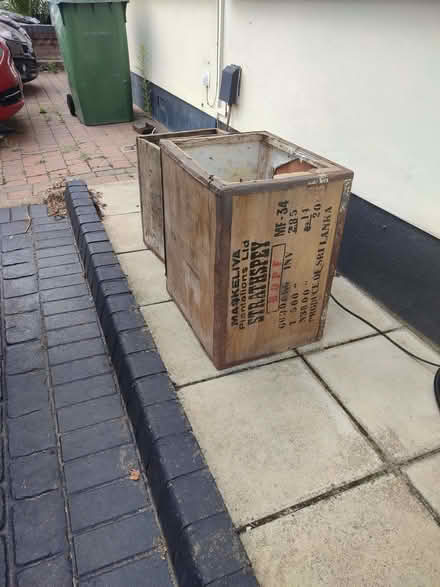 Photo of free Tea Chests (Collier Row RM5) #1