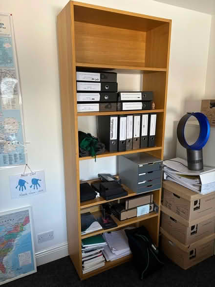 Photo of free Wooden book case (Dublin12) #1