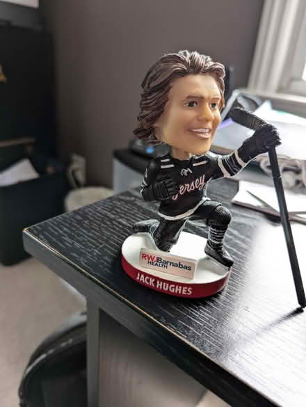 Photo of free Jack Hughes bobblehead (Middlesex Boro) #1
