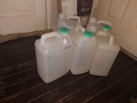 Photo of free Cat litter jugs (Oak Cliff) #1