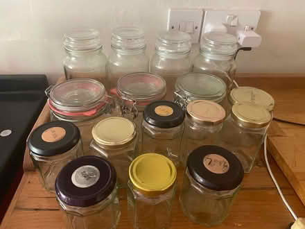 Photo of free Glass jars (Brassington DE4) #2
