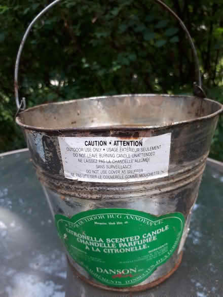 Photo of free Citronella candle (Glen Erin/Council Ring) #1
