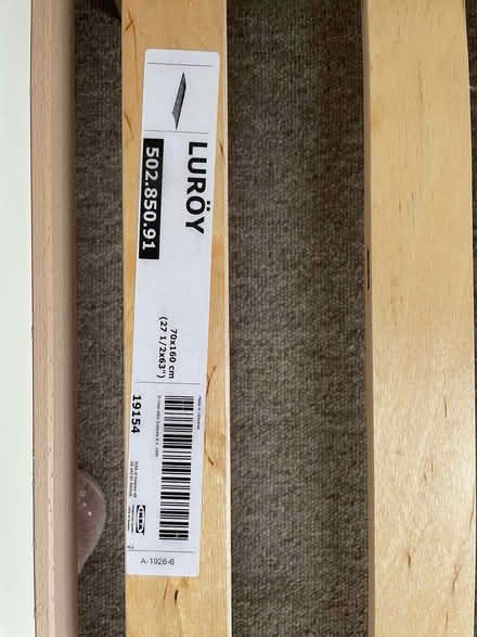 Photo of free Kids' single bed 70x160cm IKEA, with a mattress (St Margarets TW1) #2