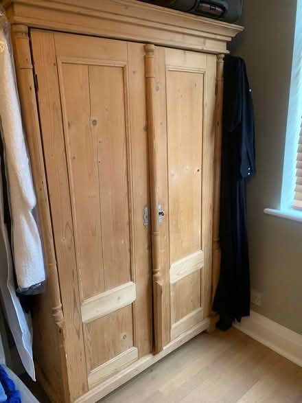 Photo of free Pine wardrobe (Barnes SW13) #1