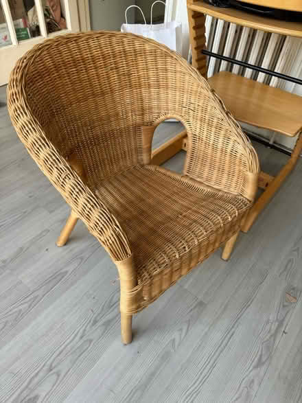Photo of free Toddler’s wicker chair (Ealing W13) #1