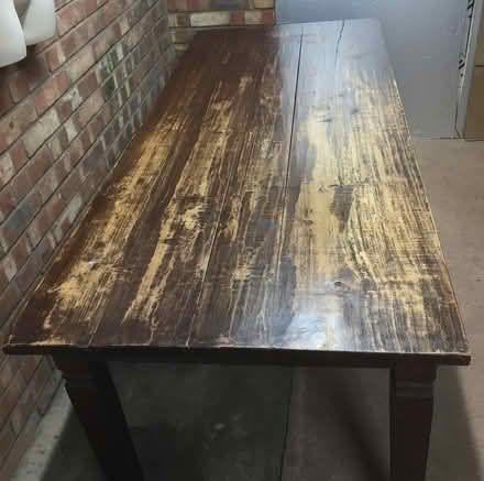 Photo of free Dining Kitchen Table Solid Wood Old (Boston, PE21) #3