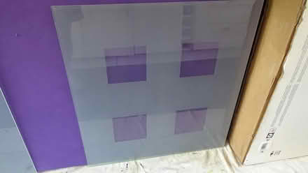 Photo of free 2 Frosted glass panels 31" x 33.5" (S8 Lowedges) #3