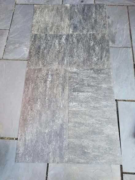 Photo of free Marmoleum Vinyl Floor tiles x8 (333mm x 333mm) (Edlesborough LU6) #1