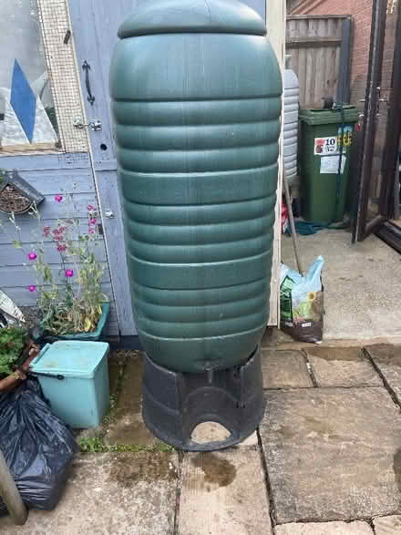 Photo of free Large water butt on stand. (Loughton MK5) #1