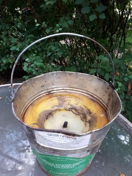 Photo of free Citronella candle (Glen Erin/Council Ring) #2