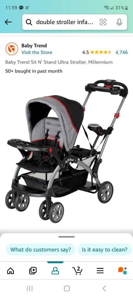Photo of free Single and sit and stand stroller (22309) #3