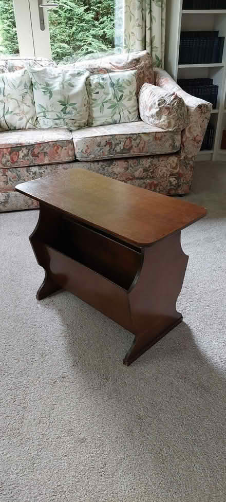 Photo of free Small table with book storage underneath (Bramhall SK7) #2