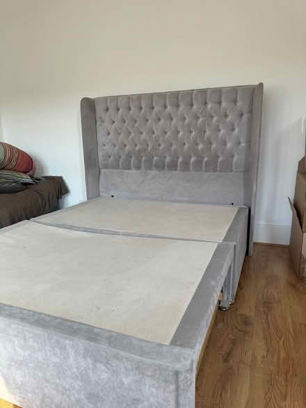 Photo of free Double bed frame (Cr78qj) #3
