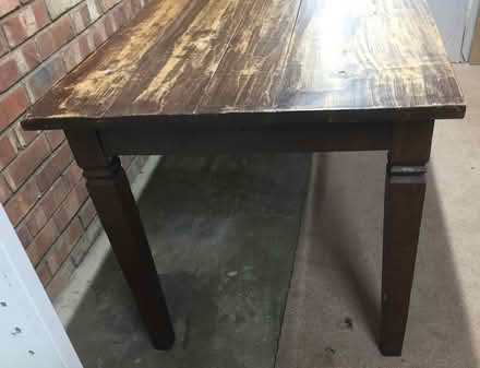 Photo of free Dining Kitchen Table Solid Wood Old (Boston, PE21) #4