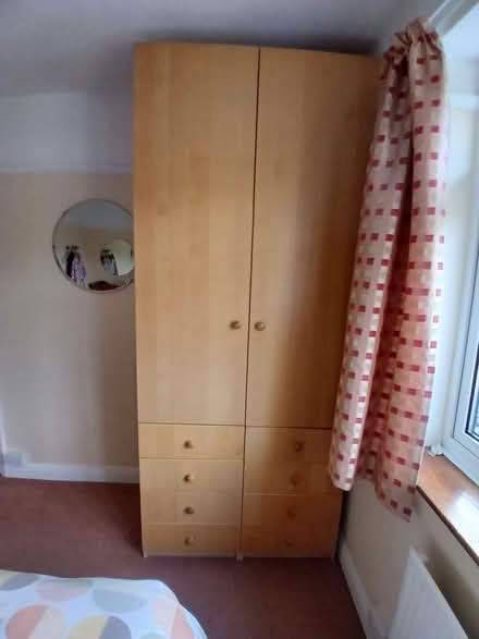 Photo of free Tall Ikea wardrobe (Belper DE56) #1