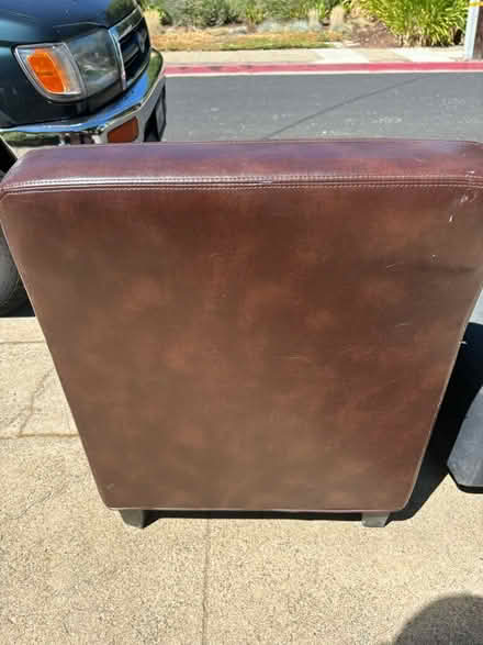 Photo of free Chair and ottoman (Downtown Los Gatos) #4