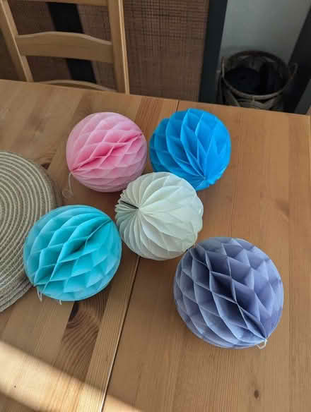 Photo of free Paper party decorations (Covingham, Swindon) #1