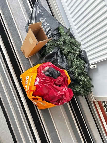 Photo of free 6Ft Christmas tree stand and decs (ST1) #2