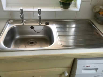Photo of free Stainless steel sink and taps (Great Warford, Alderley Edge) #1