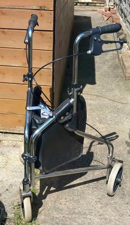 Photo of free 3 wheeled folding shopping trolley/ walker (Victoria Park HP20) #1