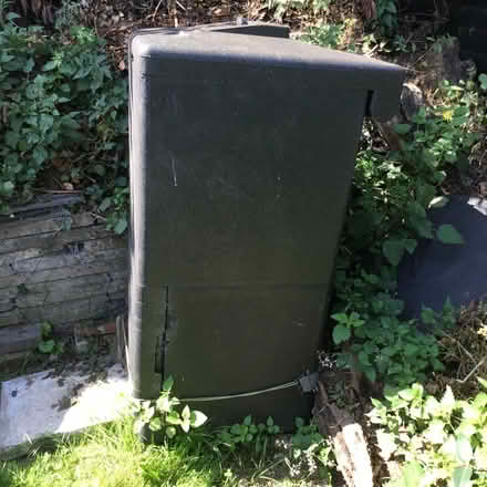 Photo of free Tall compost bin, nearly full (Kenton, Middlesex) #1