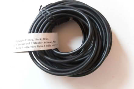 Photo of free 10m of F cable (Irby CH61) #1