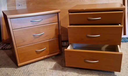 Photo of free Bedside drawers x 2 (Loosley Row HP27) #1