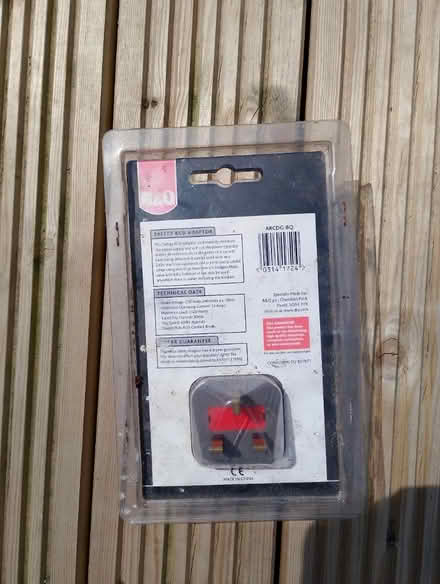 Photo of free RCD adapter, never used (Barry) #2