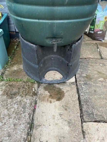 Photo of free Large water butt on stand. (Loughton MK5) #2