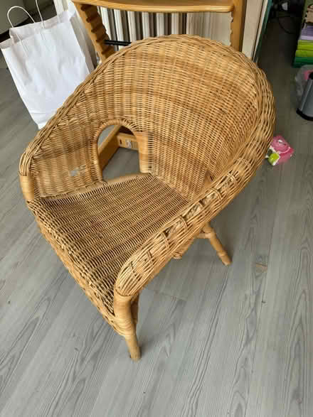 Photo of free Toddler’s wicker chair (Ealing W13) #2