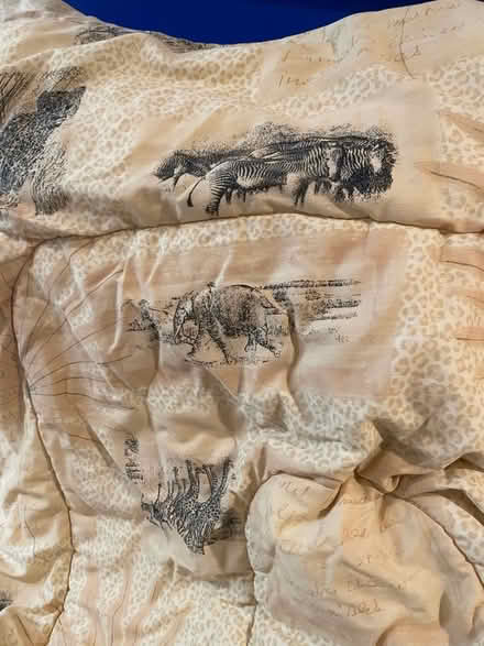Photo of free Queen comforter set (Lindenhurst south of Hoffman) #1